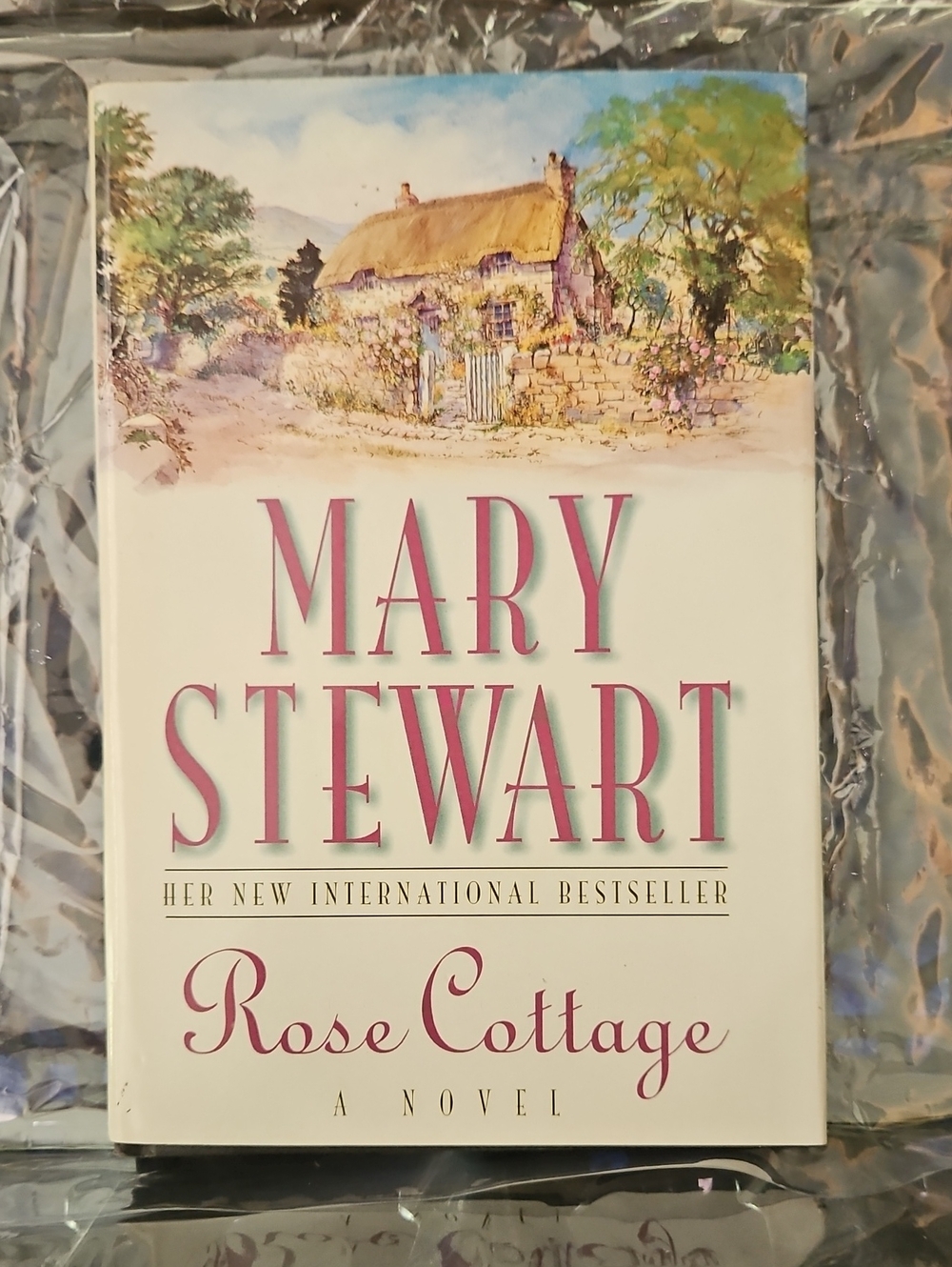 Mary Stewart "Rose Cottage" Paperback Novel in Pink and Cream